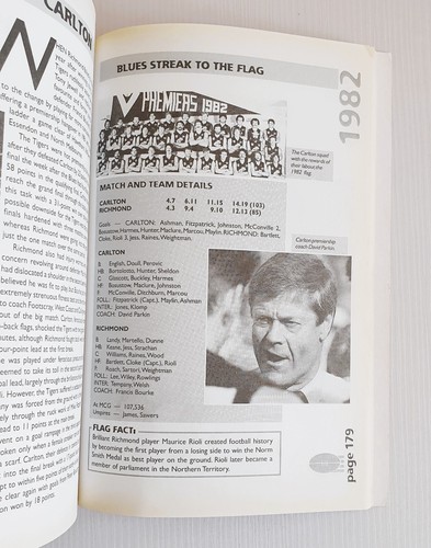 More Than A Century Of AFL Grand Finals Jim Main & Rohan Connolly 2002 footy - Picture 5 of 8