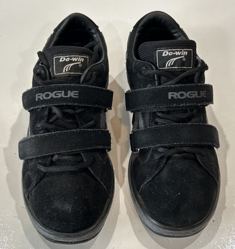 Rogue Do-Win Classic Lifter Black Suede Weightlifting Weight Lifting Shoes 7.5 - Picture 3 of 14