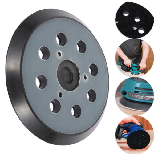 5 Inch 8 Holes 125mm Makita Random Orbital Sander Replacement Spare Base Pad - Picture 5 of 6