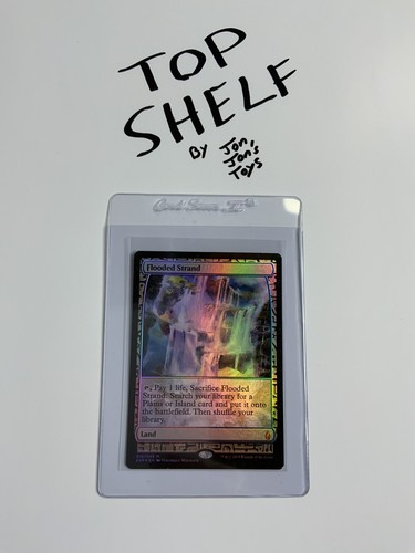 MTG FLOODED STRAND - Zendikar Expedition - Foil - ENG - Top Shelf Mint - Picture 1 of 2