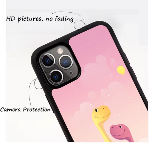 cute dinosaurs children For Samsung Galaxy Apple iPhone Anti-fall Cover - Picture 23 of 25