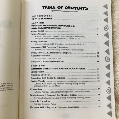 SCHOLASTIC WRITING SERIES  Lot of 4 PB Books Grades 4-8 by Tara McCarthy (1998) - Picture 14 of 16