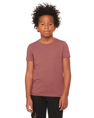 Bella + Canvas Youth Jersey Short-Sleeves T-Shirt 3001Y 100% Cotton S-XL - Picture 13 of 32