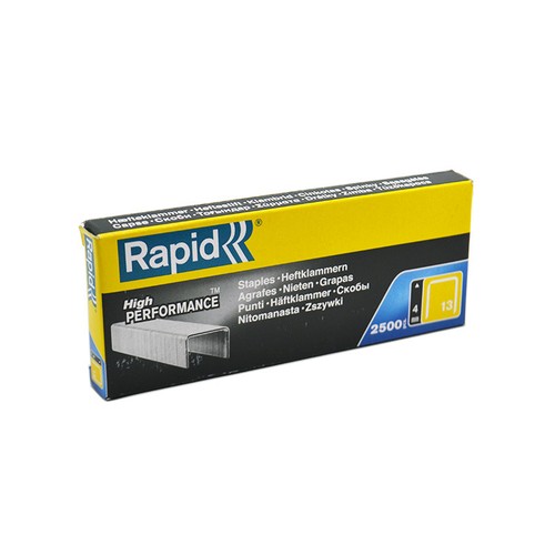 PAQUETE PRÁCTICO de grapas Rapid R13 (serie 13) 4,6,8,10 y 14 mm (R13, R23 y R33) 2500 - Imagen 2 de 5