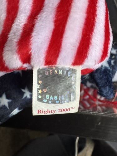 Ty Beanie Baby - Righty Elephant and Lefty Donkey - RARE POLITICAL - Picture 13 of 14