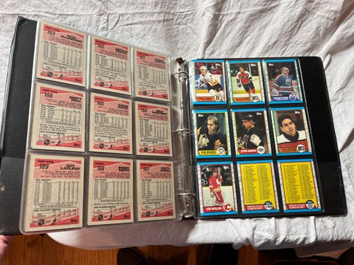 1989-90 Topps Ice Hockey NHL complete card set 1-196 cards Wayne Gretzky Mario - Picture 3 of 20