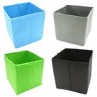 Foldable Storage Boxes Collapsible  Home Clothes Organizer Fabric Cube NEW