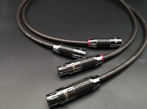 1Pair furutech Pure Copper XLR Audio interconnect Cable clear warm sound image - Picture 1 of 2
