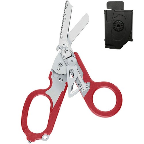 Raptor Scissors, 6 in 1 Multi Tool Folding Emergency Medical First Aid Scissor - Picture 23 of 27