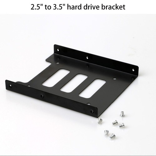 SSD/HDD Mounting Bracket Kit 2.5" to 3.5" SSD Bays Holder Hard Drive Rack+Screw - Photo 3/8