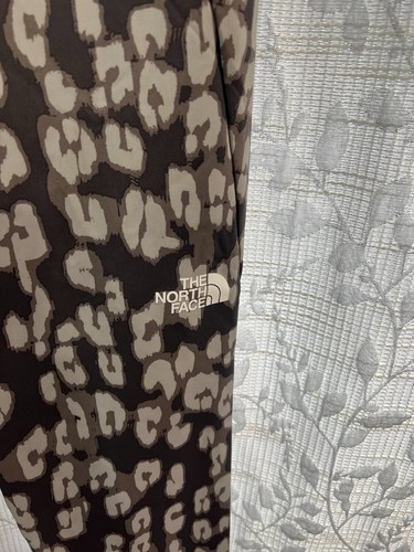 The North Face Girls' Size XL Vanadis Grey Leopard Printed On Mountain Tights - Picture 4 of 7