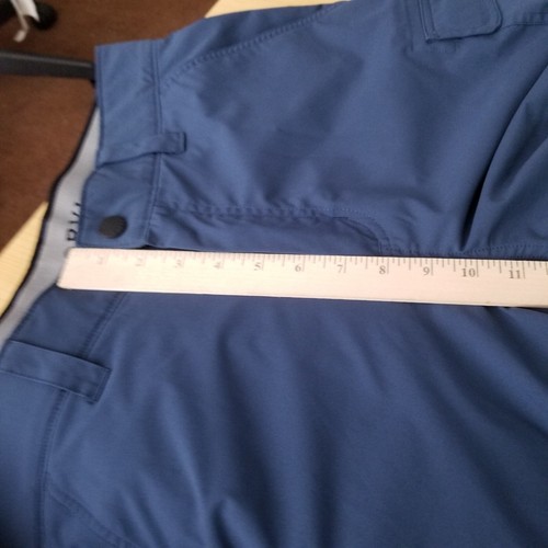 Pantaloncini cargo Orvis uomo etichettati 32 blu navy flessibili elasticizzati escursionismo casual campeggio - Foto 9 di 18