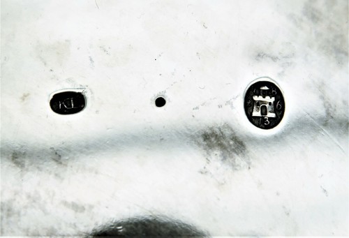 Budapest Hungarian Solid Silver Kettle Serving Bowl Wood Handle Date-marked 1826 - Picture 7 of 11