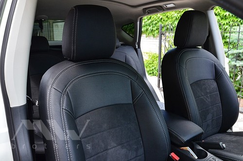 Fundas De Asiento A Medida Para Nissan Qashqai 1 (2007-2013) Ecopiel / Alcántara - Imagen 7 de 8