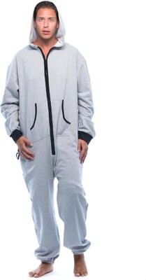 #followme  Adult Pajamas, Color: Grey, Size: S