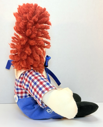 Vintage Raggedy Andy Sweet Dreams Plush Two Sided Doll Yarn Hair 13" - Picture 3 of 9