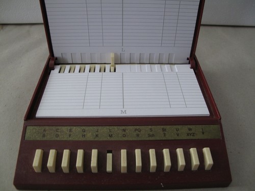 Téléphone Index Vintage Années 70 – Hong Kong, Jamais Utilisé