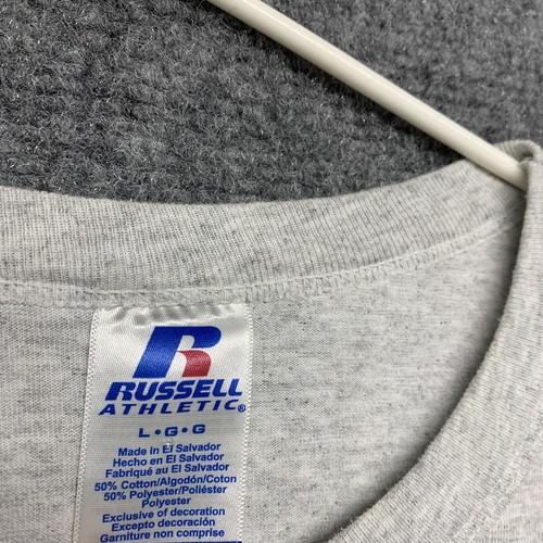 Chicago Cubs T-shirt Adult Size Large Grey Short Sleeve Men’s Russell South Bend - Bild 8 von 12