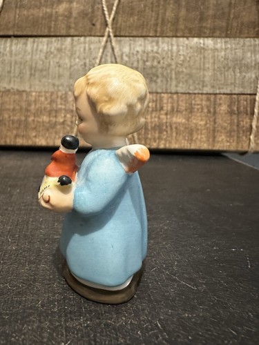 3-MJ Hummel Angels with Rocking Horse, Violin Hands Folded READ DESCRIPTION - Picture 17 of 21