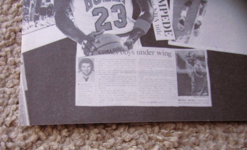 Michael Jordan 1991 Program North Carolina TarHeels NBA Chicago Bulls Basketball - Picture 8 of 12
