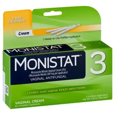 Monistat, 3-Day Yeast Infection Treatment, Prefilled Cream Applicators..+