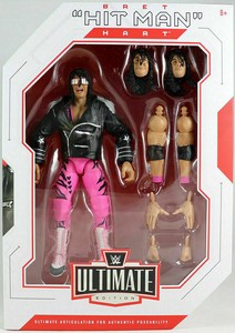 WWE Mattel Bret Hitman Hart Elite Ultimate Edition Series #2 Figure