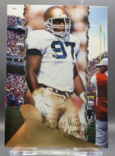 1994 Pinnacle Football Card #191 Bryant Young RC