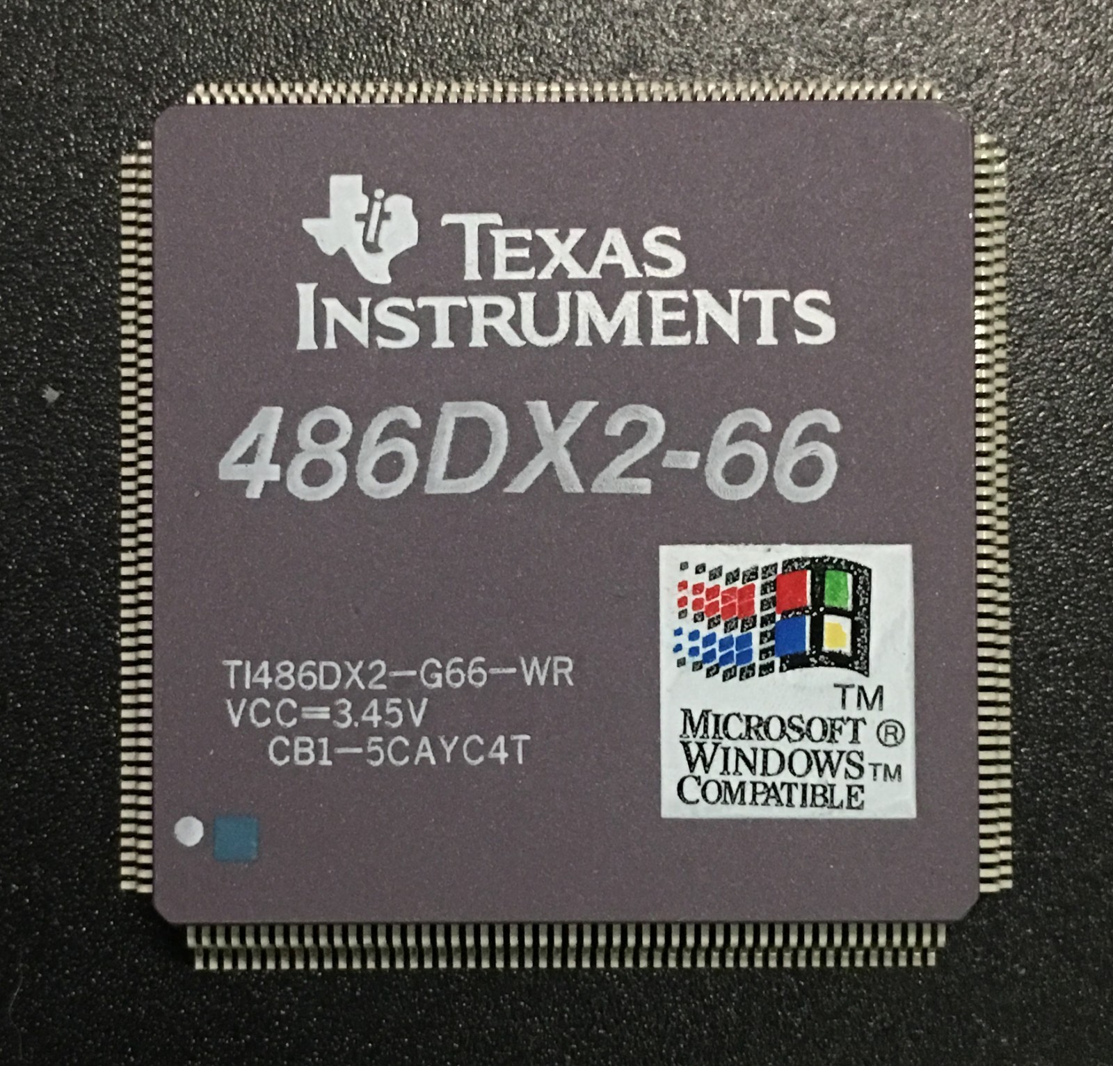 Texas Instruments TI486DX2G66WR CPU QFP208 66MHz Vintage 80486