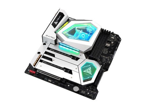 "Kit de placa base "NUEVO" ASRock Z490 Aqua (10G LAN) LGA 1200 E-ATX - Imagen 10 de 14