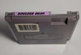 Boulder Dash (NES, 1990)Rental case, No Manual, Untested