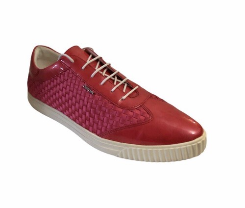 GEOX Sneakers DONNA  D AMALTHIA B Pelle Verniciata Corallo Tg 38 EU/ 5 UK/ 8 US - Imagen 1 de 2
