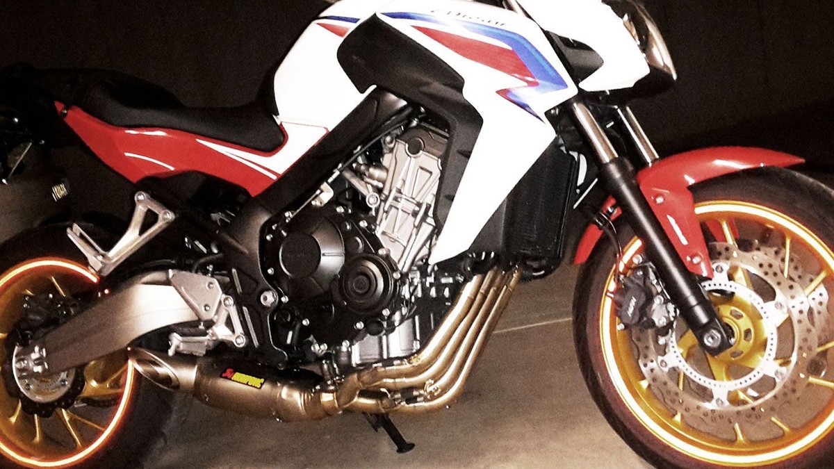 Cb650f akrapovic 2024