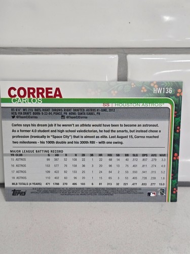 2019 Topps Holiday #HW1-200 Base Plus Metallic Snowflake Parallels, Autos, & Var - Picture 238 of 462
