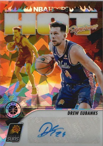 2023-24 Hoops Premium Stock Basketball Hot Sig. Ice #HSDRW Drew Eubanks AUTO - Bild 1 von 2