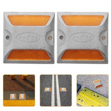 2 Pcs Reflectors for Trailer Reflective Road Markers Automotive Mailbox
