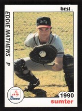 Eddie Mathews 1990 Best Sumter Braves #12 Sumter Braves