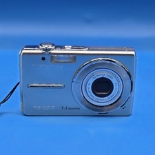 Olympus FE-230 7.1 MP Digital Camera - Silver Compact PARTS OR REPAIR