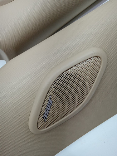 07-14 GM SUV Beige Tan LH RH Bose Tweeter A-Pillar Trim Panel Pair OEM - Bild 6 von 20