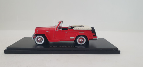 1/43 RARA WILLYS JEEPSTER CABRIOLET APERTA 1948 NEO 47065 NO BOS NO MATRIX - Foto 2 di 10