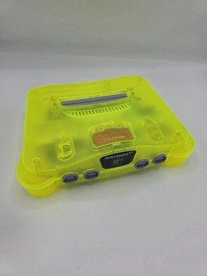 Nintendo 64 N64 HDMI PixelFX Retro Gem N64Digital Shiny White LED Green Shell