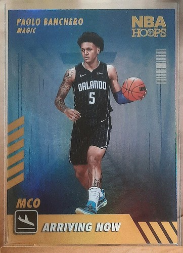 2022-23 NBA Hoops PAOLO BANCHERO - Arriving Now Holo (RC) Rookie - Picture 5 of 6