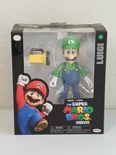 The Super Mario Bros. Movie LUIGI Nintendo Action Figure Jakks Pacific 2023 NEW