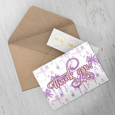 Thank You Cards 24pcs , Includes Blank Cards Envelopes with Stickers, 4 x 6"