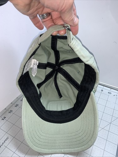 Parche bordado gorra con tirantes verde sombrero American Eagle, talla única - Imagen 4 de 5