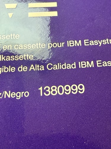 IBM Lexmark 1380999 Easystrike überlegene schreibkorrigierbare Farbbandkassette - Bild 4 von 8