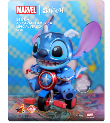【日本未発売】Marvel Stitch COSBI フィギュア　豪華4種セット TOPTOY MARVEL STITCH COSBI COLLECTION PLUSH SERIES BLIND BOX