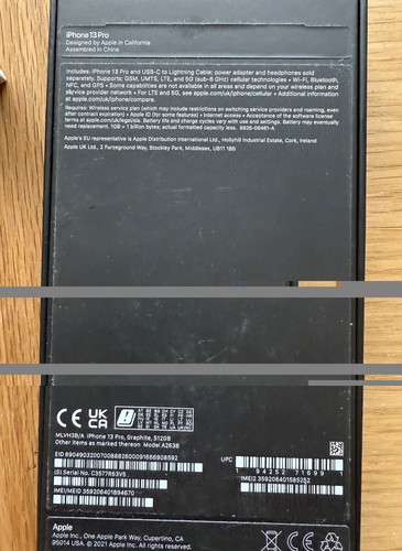 Apple iPhone 13 Pro - 512GB - Graphite with Apple Series 5 Watch and Airpods - Picture 11 of 16