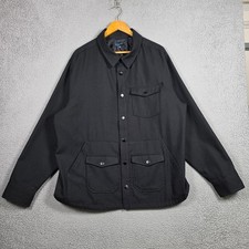 Five Four Shirt Jacket Mens Size 2XL Black Ul...