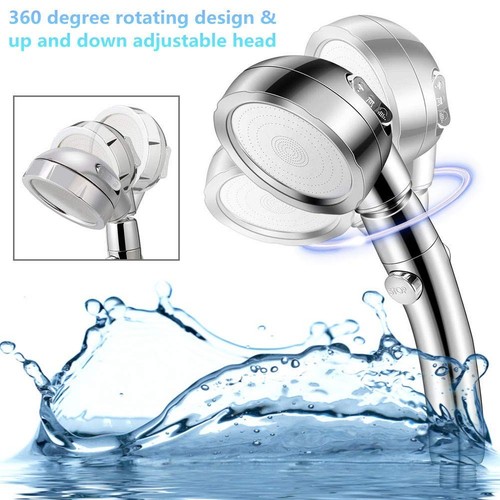 Handheld Shower Head（Without Hose and Bracket） - High Pressure Water Saving 3... - Picture 2 of 8