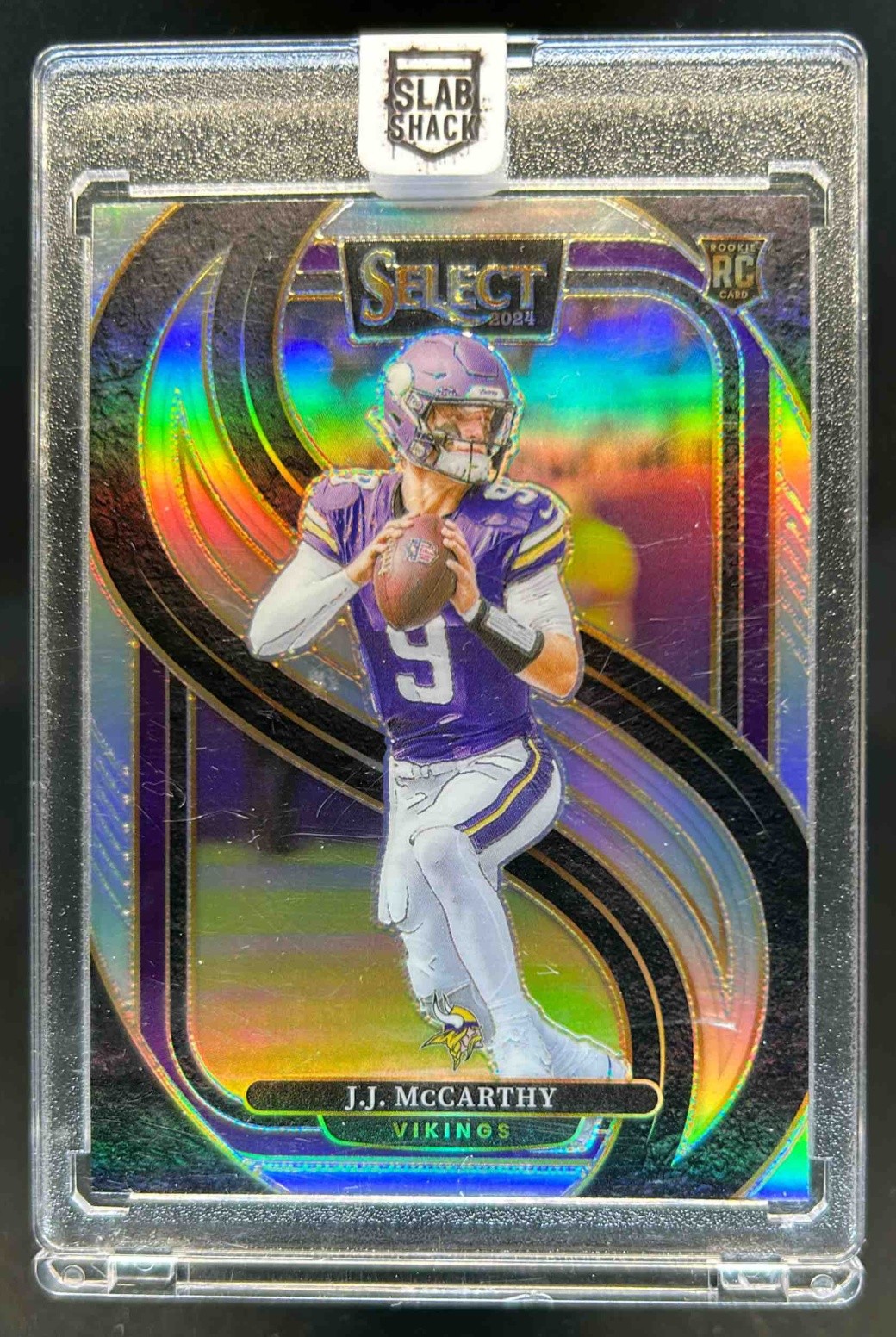 2024 Select J.J. McCarthy Premier RC Silver Prizm Rookie #134 Vikings